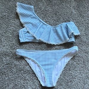 Peek & Beau Gingham Bikini Set